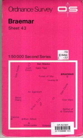 Braemar Second Series Sheet 43 : Ordnance Survey