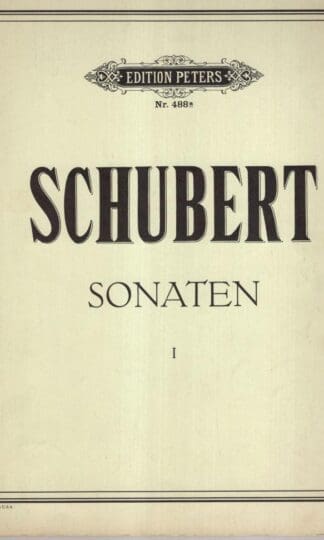 Sonaten 1 Fur Klavier Zu 2 Handen:Schubert