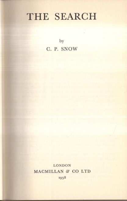The Search : C. P. Snow - Image 2