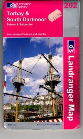 Landranger Sheet 202 Torbay and South Dartmoor : Ordnance Survey