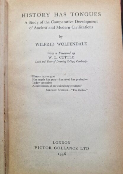 History has Tongues : Wilfrid Wolfendale - Image 2