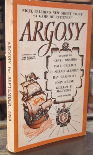 Argosy Septrmber 1944 : Caryl Brahms, Paul Gallico, Ray Bradbury etc.