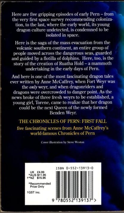 The Chronicles Of Pern: First Fall: 12 : Anne McCaffrey - Image 2