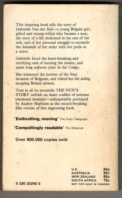 The Nun's Story : Kathryn Hulme - Image 2