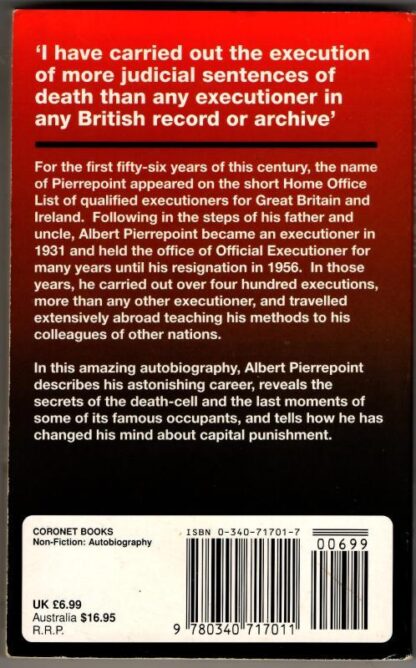 Executioner: Pierrepoint : Albert Pierrepoint. - Image 2