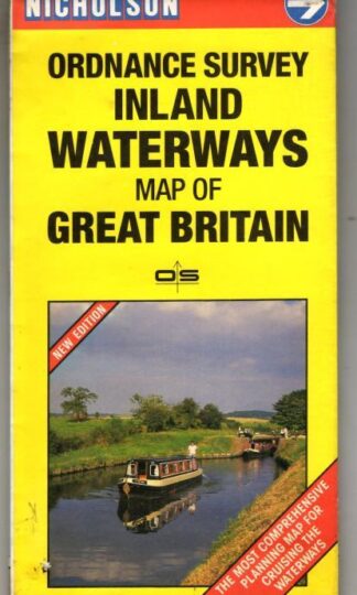 Inland Waterways Map of Great Britain : Ordnance Survey