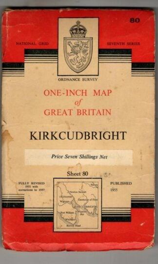 One-Inch Map. Sheet 80 Kirkcudbright. Seventh Series : Ordnance Survey