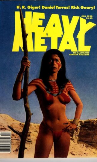 Heavy Metal Magazine Vol 14 #3 July 1990 : H. R. Giger