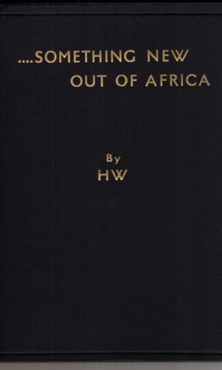 Something New Out of Africa:HW