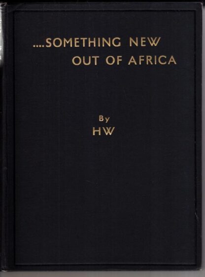 Something New Out of Africa:HW