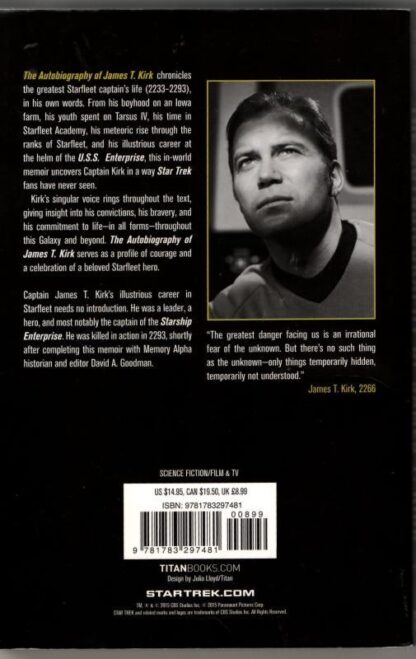 The Autobiography of James T. Kirk : David A. Goodman - Image 2