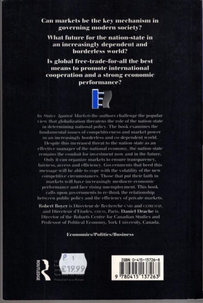 States Against Markets: The Limits of Globalization : Robert Boyer Daniel Drache - Image 2