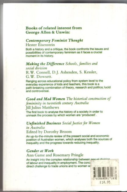 Subordination: Feminism and Social Theory : Clare Burton - Image 2