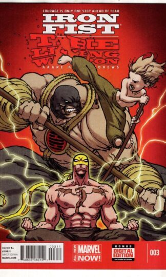 Iron Fist: The Living Weapon #3 2014:Kaare Kyle Andrews