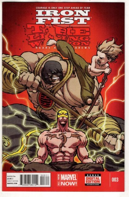 Iron Fist: The Living Weapon #3 2014:Kaare Kyle Andrews