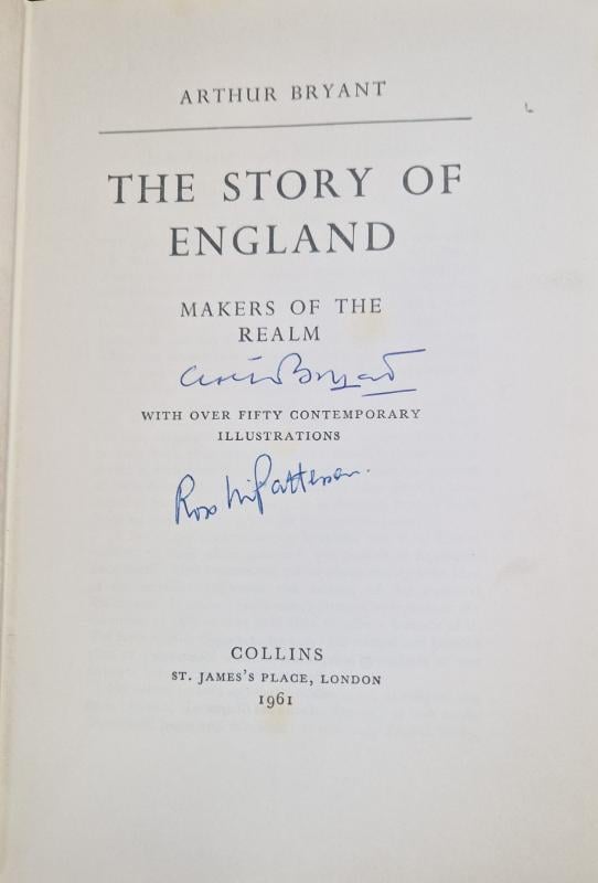 The Story of England: Makers Of The Realm (Signed) : Arthur Bryant - Image 2