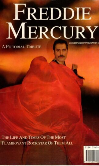 FREDDIE MERCURY A PICTORIAL TRIBUTE : HUW COLLINGBOURNE
