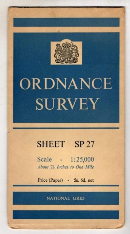 1:25000 First Series. Sheet SP27 Honiley : Ordnance Survey