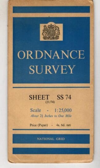 1:25000 First Series. Sheet SS 74 Lynton : Ordnance Survey