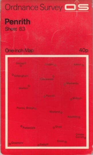Penrith. Sheet 83 One-inch Map:Ordnance Survey