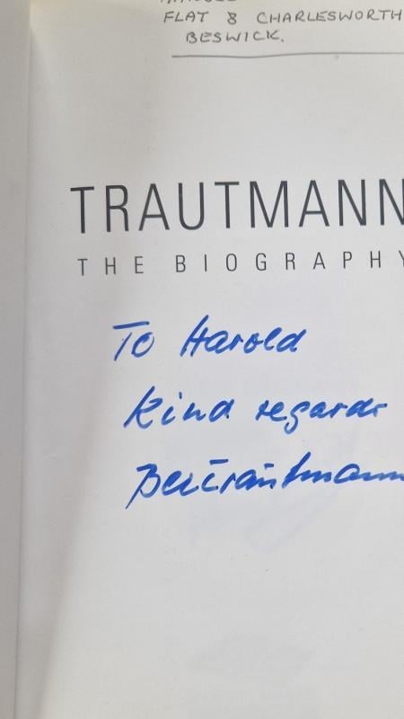 Trautmann: The Biography (Signed) : Alan Rowlands - Image 2