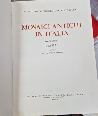 Mosaici antichi in Italia. Regione I: Stabiae. : a cura di Maria Stella Pisapia - Image 2