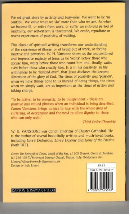 The Stature of Waiting: 10 : W. H. Vanstone - Image 2