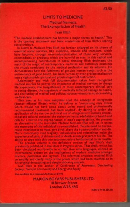 Limits to Medicine: Medical Nemesis - The Expropriation of Health (Open Forum S.) : Ivan Illich - Image 2