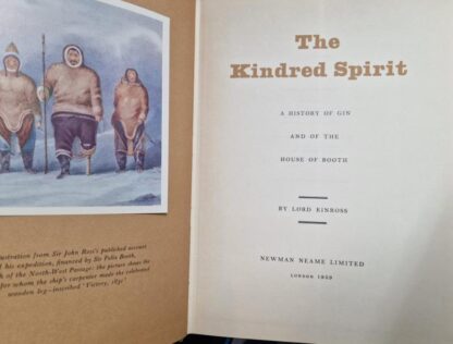 The Kindred Spirit : A History Of Gin And The House Of Booth : Lord Kinross - Image 2