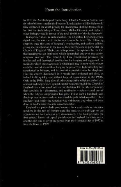 Hanging in Judgement: Religion and the Death Penalty in England from the Bloody Code to Abolition : Harry Potter - Image 2