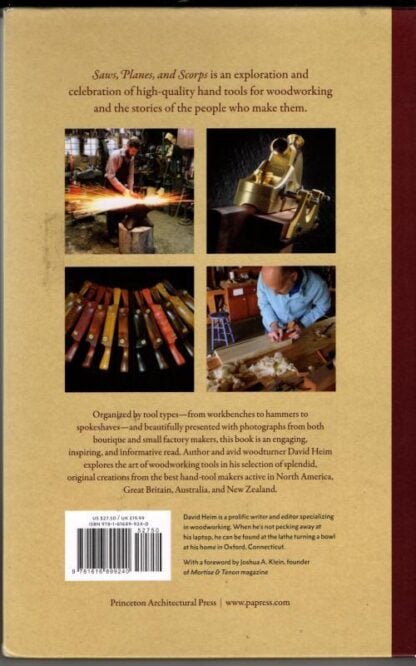 Saws, Planes, and Scorps: Exceptional Woodworking Tools and Their Makers : David Heim - Image 2