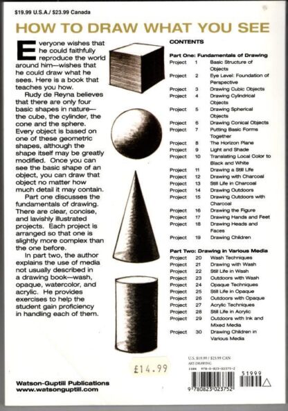 How to Draw What You See, 35th Anniversary Edition : Rudy De Reyna - Image 2