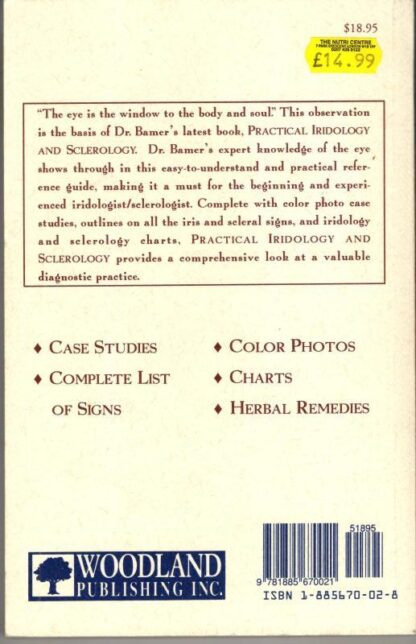 Practical Iridology and Sclerology : Donald R. Bamer D.C. N.D - Image 2
