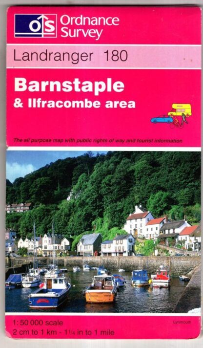Barnstaple & Ilfracombe area. Landranger 180 : Ordnance Survey