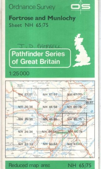 Fortrose and Munlochy: Pathfinder NH 65/75 : Ordnance Survey