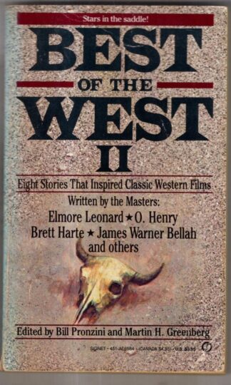 Pronzini & Greenberg : Best of the West II : Martin H. Greenberg (eds) Bill Pronzini