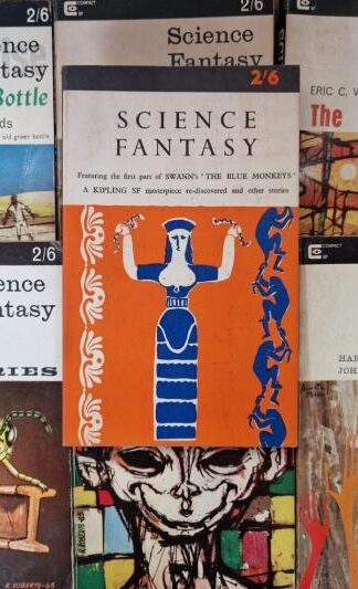 7 issues of Science Fantasy : Harry Harrison etc