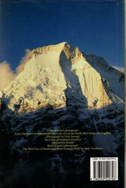 Coming Through: Expeditions to Chogolisa and Meniungtse : Andy Fanshawe - Image 2