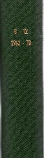 English Philological Studies Volume VIII - XII : University of Birmingham