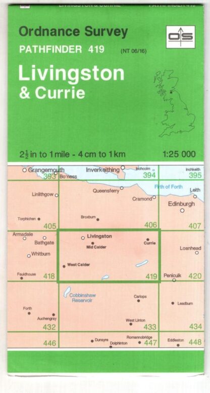 Livingston and Currie (Pathfinder Maps):Ordnance Survey