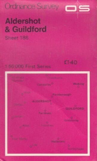 Aldershot & Guildford, Sheet 186 First Series:Ordnance Survey