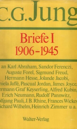Briefe 1906-1945:C. G Jung