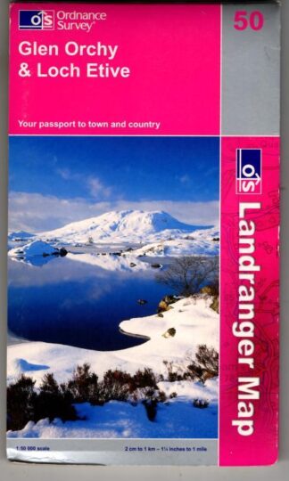 Landranger Sheet 50 Glen Orchy and Loch Etive : Ordnance Survey
