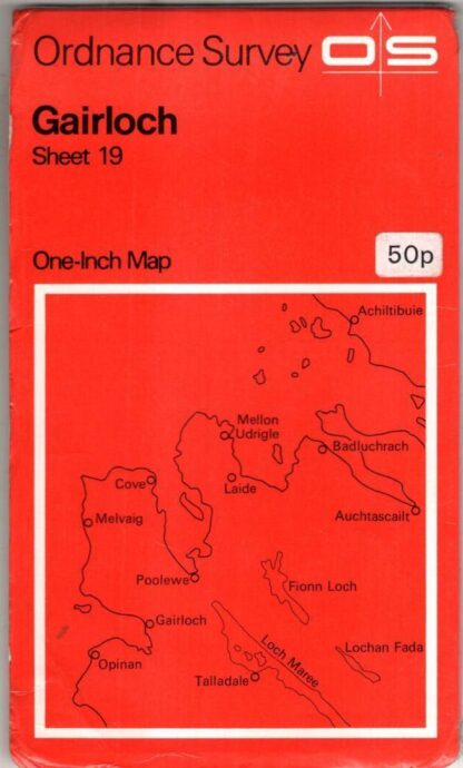 Gaiirloch Sheet 19 One-Inch Map : Ordnance Survey