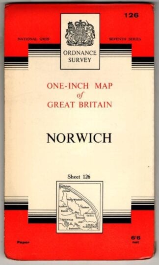 One-Inch Seventh Series Sheet 126 Norwich : Ordnance Survey