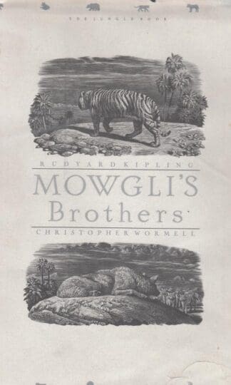 Mowgli's Brothers:Rudyard Kipling
