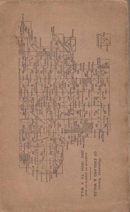 Ordnance Survey Contoured Road Map Of Barmouth & Aberystwyth: Sheet 68: - Image 2