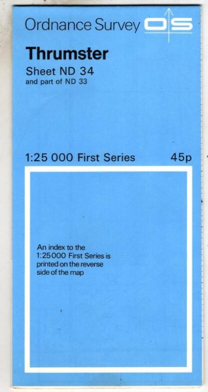 Thrumster Sheet ND34 1:25 000 First Series : Ordnance Survey