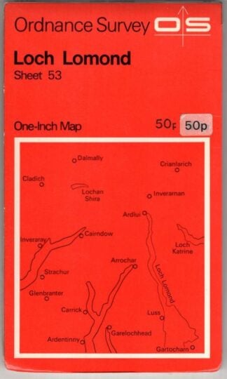 Sheet 53 Loch Lomond One-Inch Map:Ordnance Survey