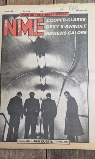 NME 14 June 1980 (Ian Curtis) : New Musical Express